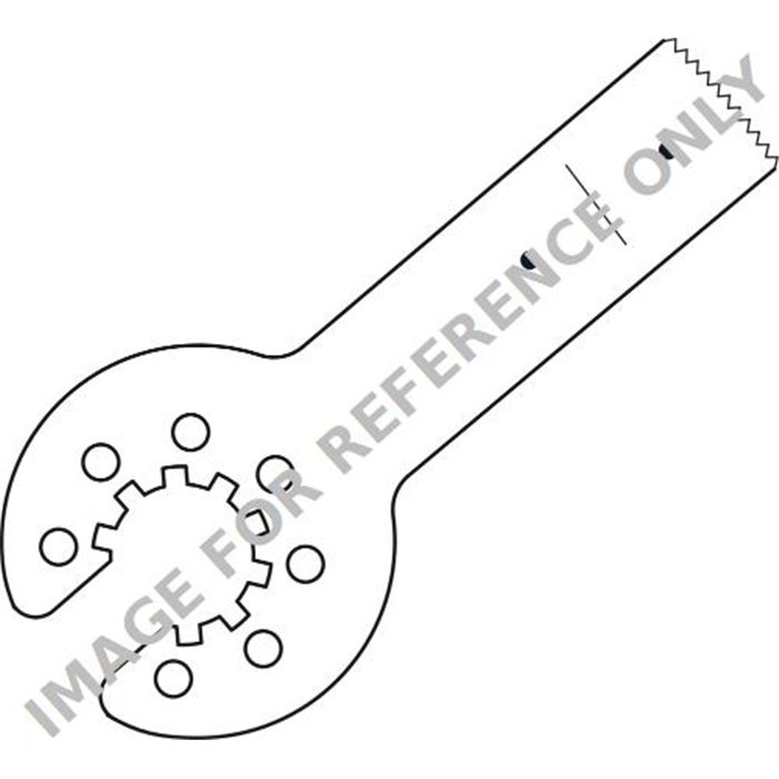 LAME DE SCIE RAC.ETOILE 25/10/0,5/0,5MM LAME DE SCIE RAC.ETOILE 25/10/0,5/0,5MM