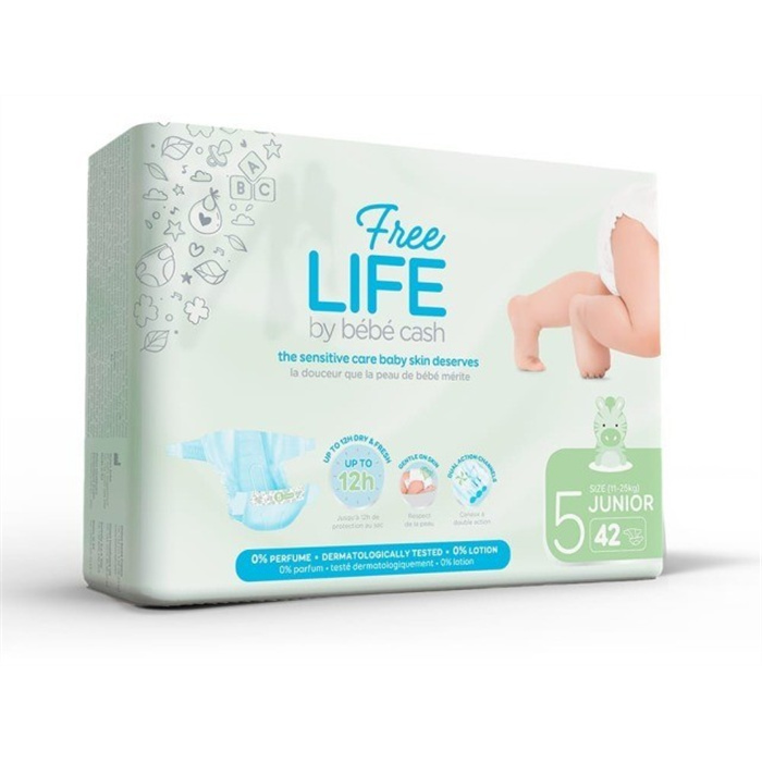 Lange Bebecash Junior No. 5, 11–16 kg, 42 pieces Lange Bebecash Junior No. 5, 11–16 kg, 42 pieces