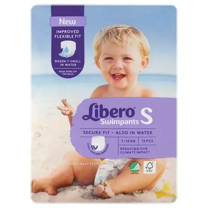 Langes Libero Swimpants, Größe S, 7 - 12 kg,6 Stück Langes Libero Swimpants, Größe S, 7 - 12 kg,6 Stück