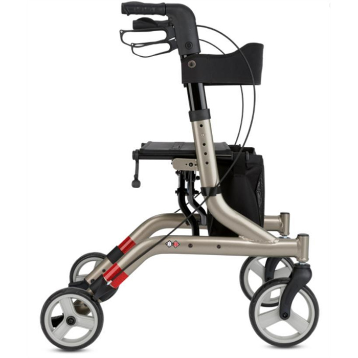 Leichtgewichtrollator Capero, Platin,
Max 136 kg, zusammenfaltbar Leichtgewichtrollator Capero, Platin,
Max 136 kg, zusammenfaltbar