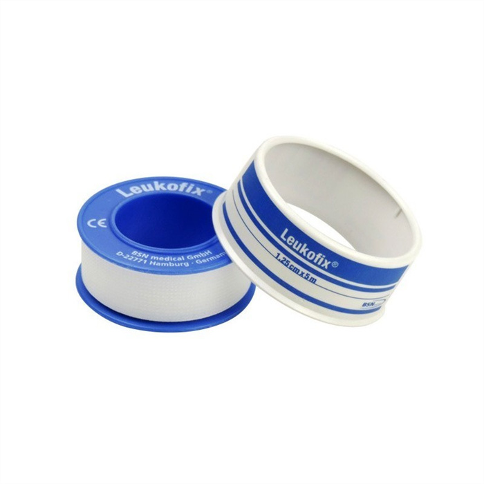 Leukofix 2,5 cm x 5 m rouleau, 12 pièces, Sparadrap polyéthylène, sans bague deprotection, sans latex Leukofix 2,5 cm x 5 m rouleau, 12 pièces, Sparadrap polyéthylène, sans bague deprotection, sans latex