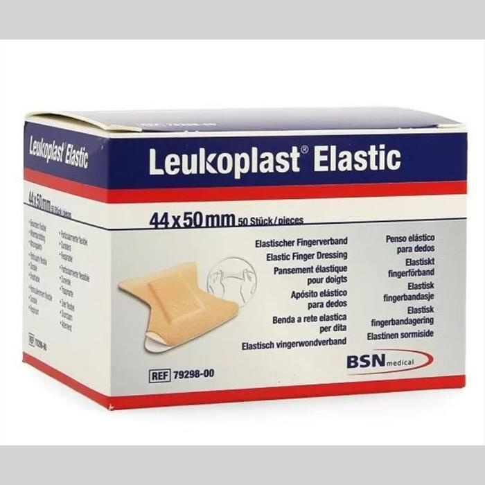 Leukoplast Elastischer Fingerverband 44 x 50 mm, 50 Stück Leukoplast Elastischer Fingerverband 44 x 50 mm, 50 Stück