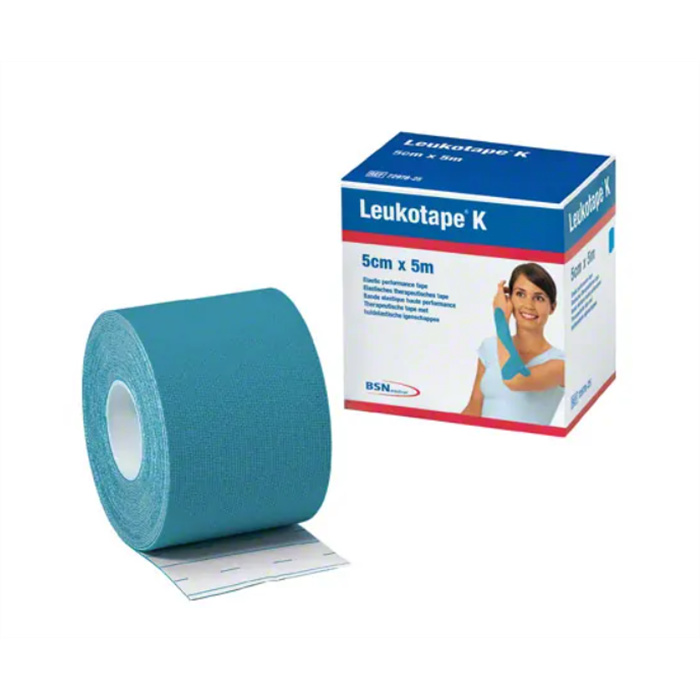 Leukotape K 5 cm x 5 m, bleu Leukotape K 5 cm x 5 m, bleu