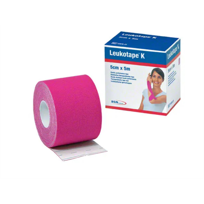 Leukotape K 5 cm x 5 m, pink Leukotape K 5 cm x 5 m, pink