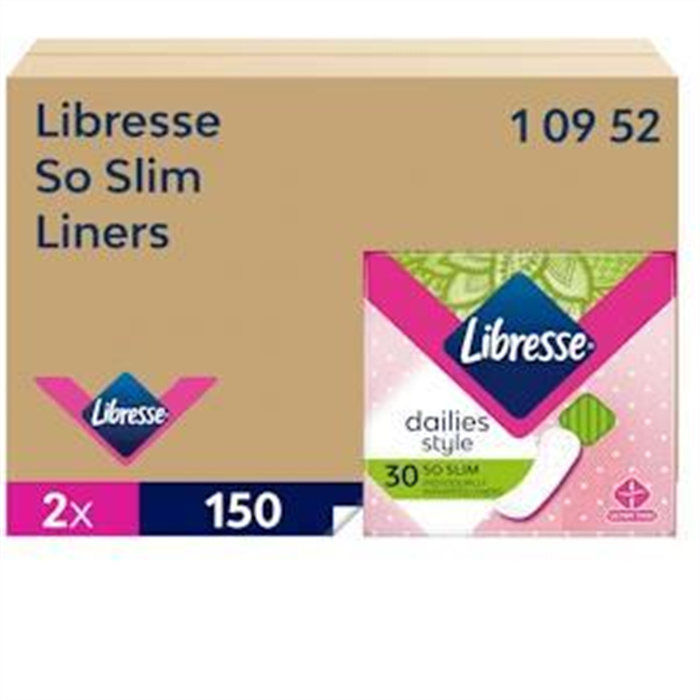 Libresse Protège-Lingerie So Slims 2 x 150 pièces Libresse Protège-Lingerie So Slims 2 x 150 pièces