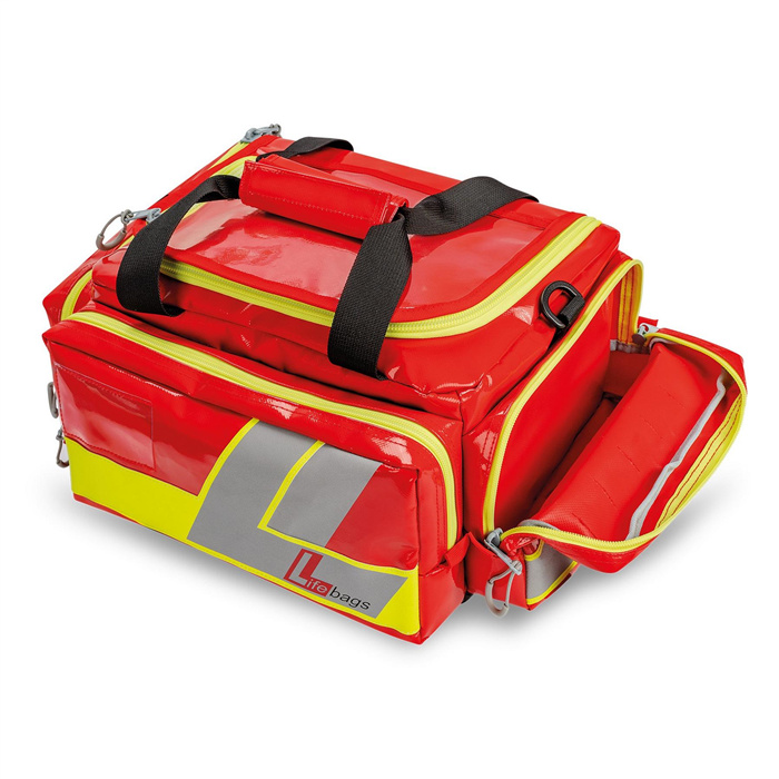 Lifebag M red, 1 front pocket, 2 side pockets Lifebag M red, 1 front pocket, 2 side pockets