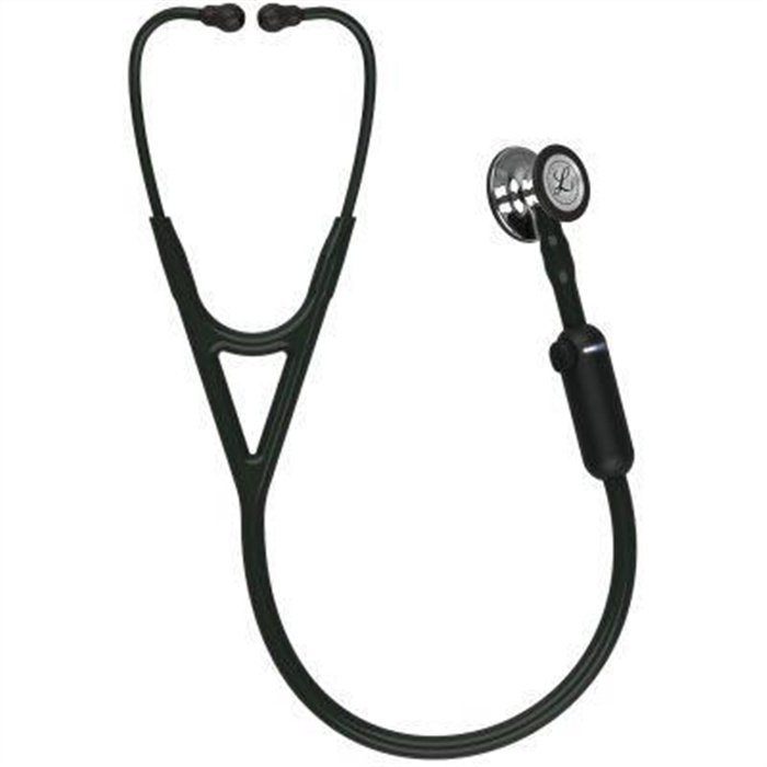Littmann CORE Digitales Stethoskop schwarz, Bruststück verspiegelt, Schlauchanschuss schwarz Littmann CORE Digitales Stethoskop schwarz, Bruststück verspiegelt, Schlauchanschuss schwarz