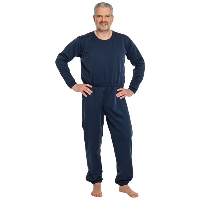 Long nursing coverall, unisex, petrol blue, size XL Long nursing coverall, unisex, petrol blue, size XL