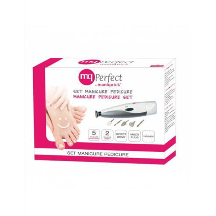 Maniquick Easyquick Manicure/pédicure avec 5 accessoires Maniquick Easyquick Manicure/pédicure avec 5 accessoires