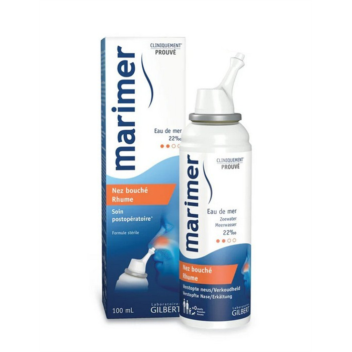 MARIMER Nasal Spray for Stuffy Nose and Cold 22%, 100 ml MARIMER Nasal Spray for Stuffy Nose and Cold 22%, 100 ml