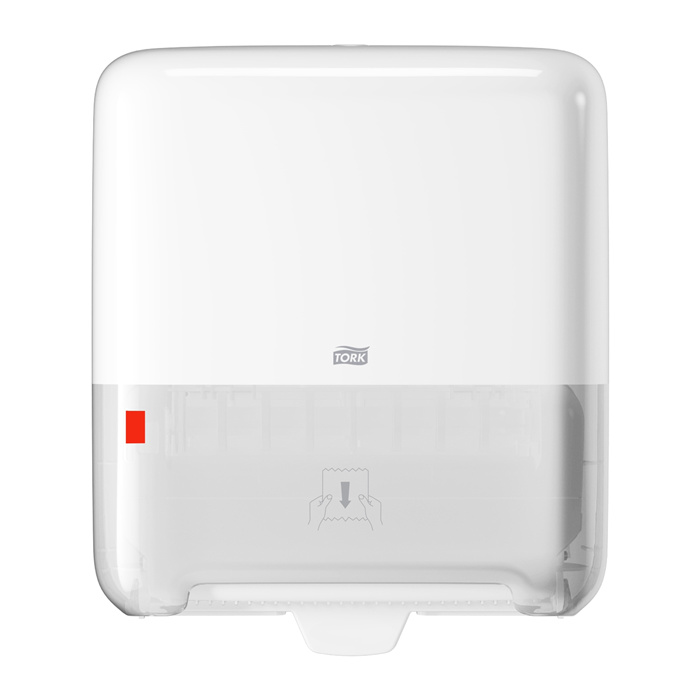 Matic roll towel dispenser 37 x 33 x 20 cm - H1 system, white Matic roll towel dispenser 37 x 33 x 20 cm - H1 system, white