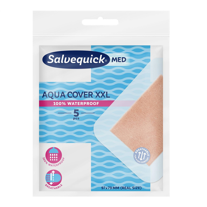 Med Aqua Cover XXL, 5 pieces
97 x 79 mm Med Aqua Cover XXL, 5 pieces
97 x 79 mm