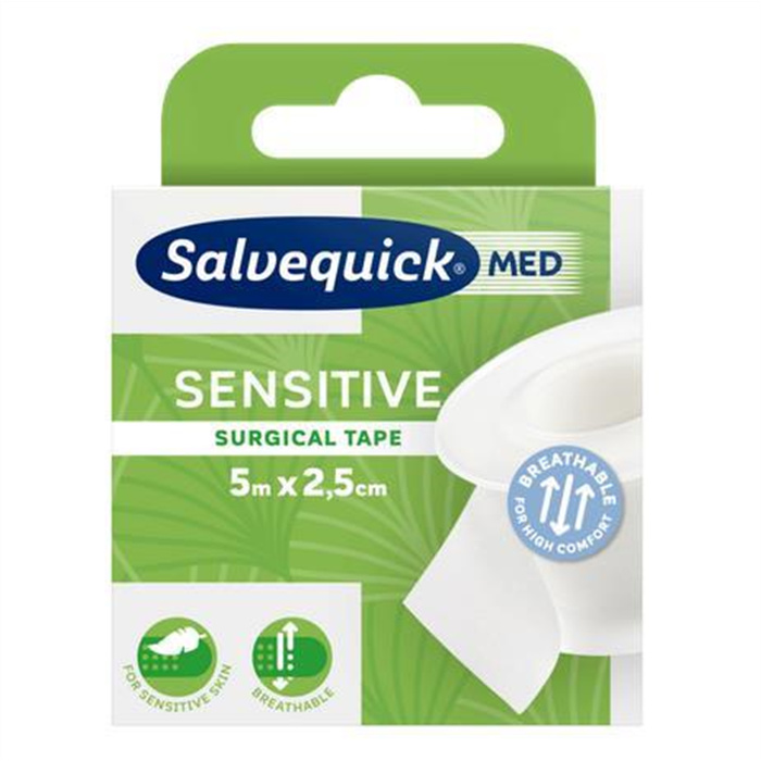 MED Sensitive tape, 5 m x 2,5 cm MED Sensitive tape, 5 m x 2,5 cm
