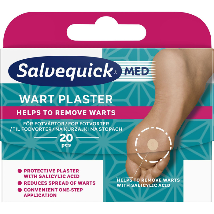 Med wart plaster, 20 pièces Med wart plaster, 20 pièces