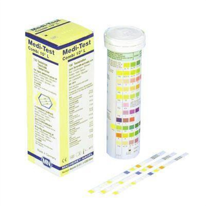 Medi-Test Combi 10 L urine test strips, pack of 100 Medi-Test Combi 10 L urine test strips, pack of 100