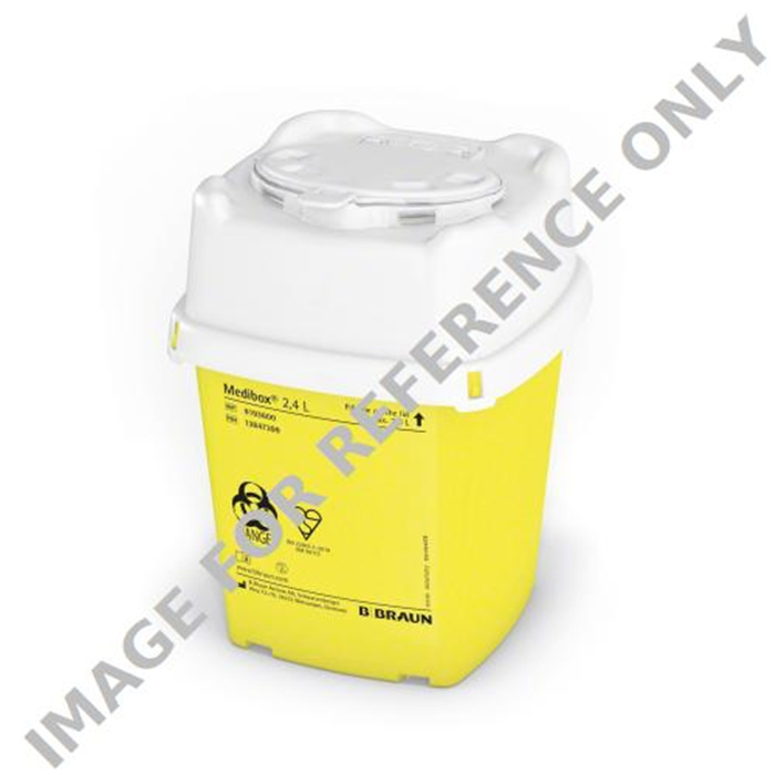 MEDIBOX ENTSORGUNGSBOX 2.4 L. MEDIBOX ENTSORGUNGSBOX 2.4 L.