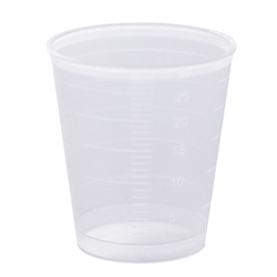 Medimex Classic medical cups, 30 ml, 50 × 75 pcs, natural (original carton 3750 pieces)