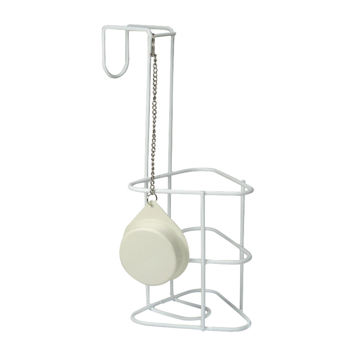 Medimex Urinflaschenhalter, weiß mit Deckel und Kette Medimex Urinflaschenhalter, weiß mit Deckel und Kette