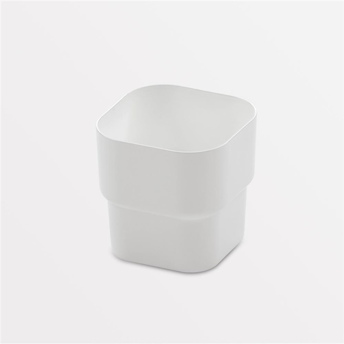 melijekt Utensilienbecher, quadratisch, weiß melijekt Utensilienbecher, quadratisch, weiß