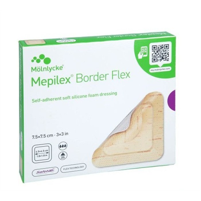 Mepilex Border Flex 7.5 x 7.5 cm, box 5 Stück Mepilex Border Flex 7.5 x 7.5 cm, box 5 Stück