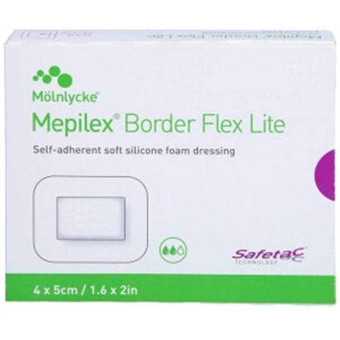 Mepilex Border Flex Lite, 4 x 5 cm, box 10 pieces Mepilex Border Flex Lite, 4 x 5 cm, box 10 pieces