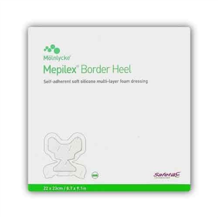 Mepilex Border Heel, 22 x 23 cm, box 6 pcs Mepilex Border Heel, 22 x 23 cm, box 6 pcs