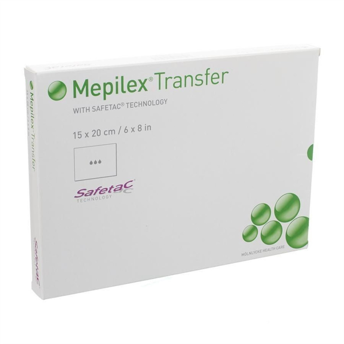 Mepilex Transfer 15x 20 cm, box 5 pieces Mepilex Transfer 15x 20 cm, box 5 pieces