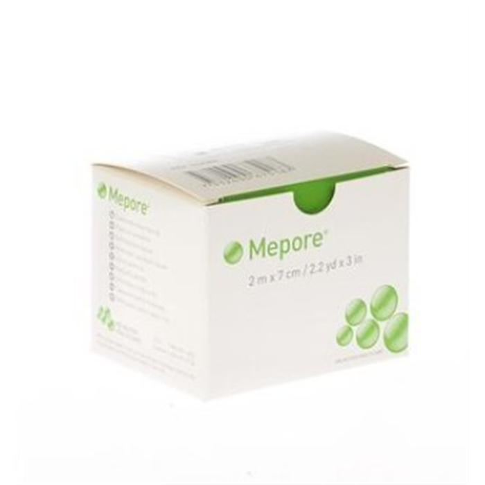 Mepore Roll, 7cm x 2m , non-sterile, 1 roll box Mepore Roll, 7cm x 2m , non-sterile, 1 roll box
