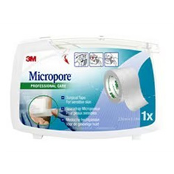 Micropore Chirurgisches Pflaster
Devidor Weiß 2,50 cm x 914 cm