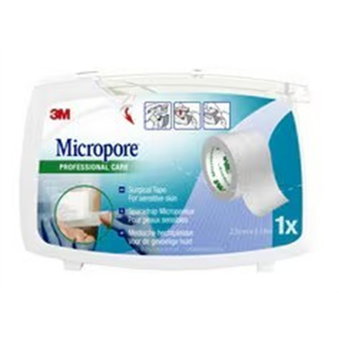 Micropore Surgical Tape
White Tape 2,50 cm x 914 cm Micropore Surgical Tape
White Tape 2,50 cm x 914 cm