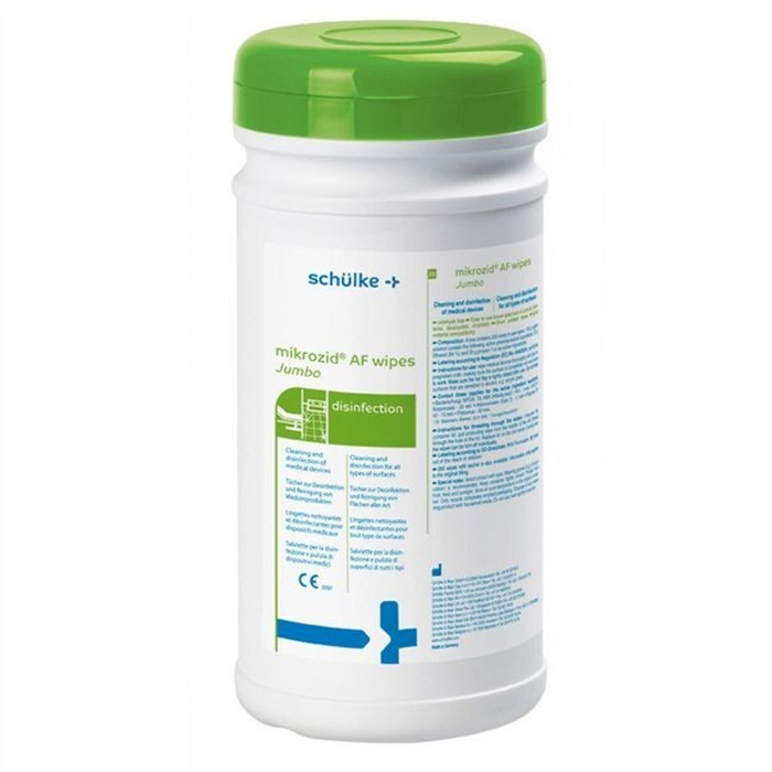Mikrozid AF Jumbo disinfectant wipes, tub of 220 pieces Mikrozid AF Jumbo disinfectant wipes, tub of 220 pieces