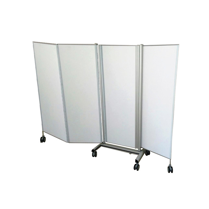 Mobile footboard screen Ht. 155 cm - 4 panels Mobile footboard screen Ht. 155 cm - 4 panels