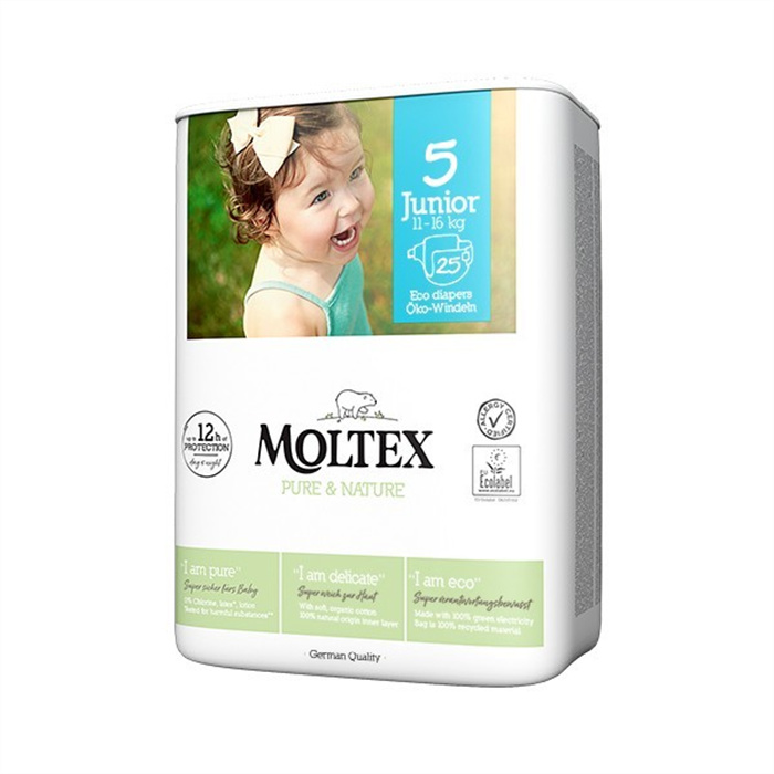 Moltex Couches Junior 11-16 kg, 25 pièces Moltex Couches Junior 11-16 kg, 25 pièces