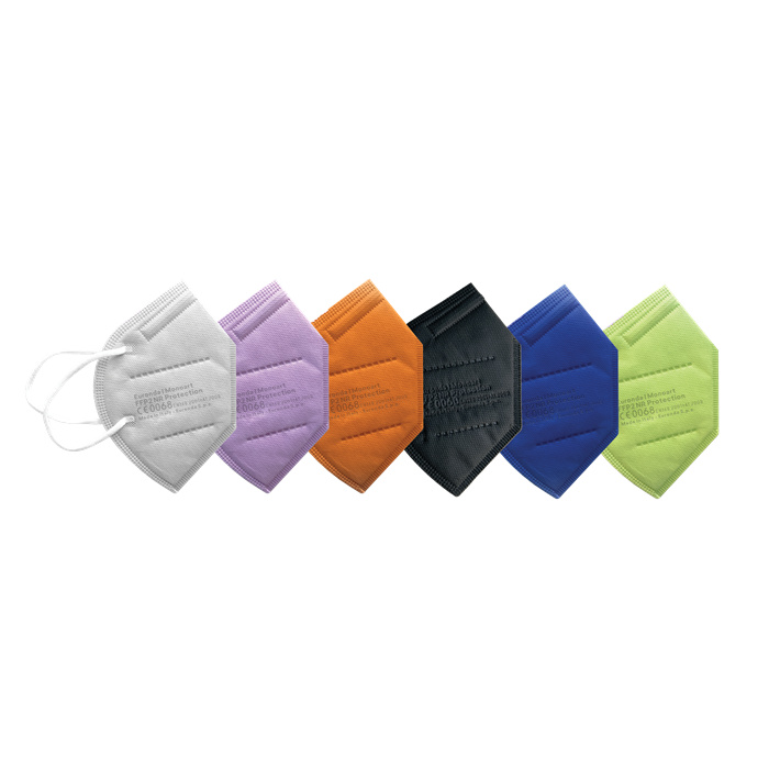 Monoart FFP2 NR Protection face mask without valve, box of 10 Monoart FFP2 NR Protection face mask without valve, box of 10
