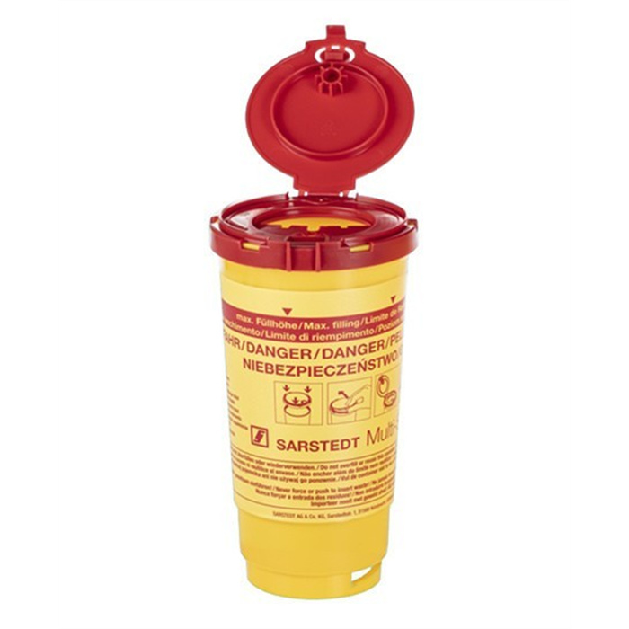 Multi-Safe Twin plus 500 boîte de collecte 0,5 l
Ouverture ronde 5 cm, h 16,2 cm, couvercle 8,9 cm Multi-Safe Twin plus 500 boîte de collecte 0,5 l
Ouverture ronde 5 cm, h 16,2 cm, couvercle 8,9 cm