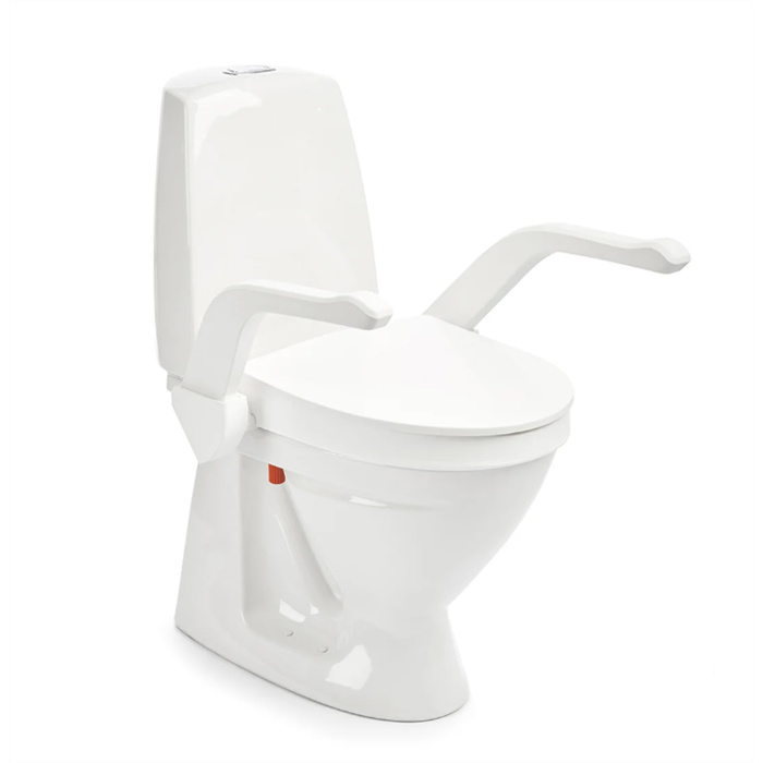 My-Loo toilet booster seat, fixed with armrests, height 2 cm My-Loo toilet booster seat, fixed with armrests, height 2 cm