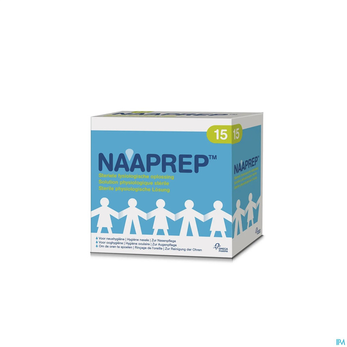 Naaprep 0.9%, 15 ampoules 5 ml Naaprep 0.9%, 15 ampoules 5 ml