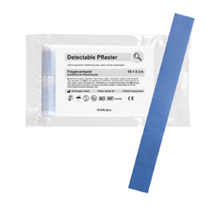 NACHFUELLSET DETECTABLE FINGERVERBAND, 10 ST.
18X2CM NACHFUELLSET DETECTABLE FINGERVERBAND, 10 ST.
18X2CM