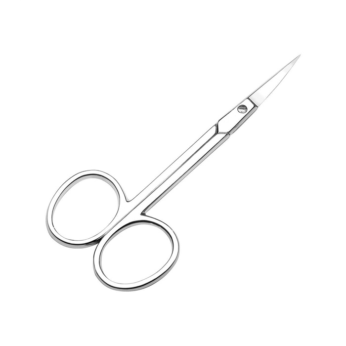 Nagelhautschere, gebogen, rostfreier Stahl Nagelhautschere, gebogen, rostfreier Stahl