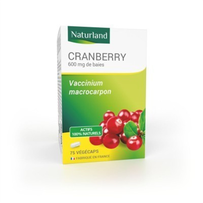 Naturland Vegecaps Cranberry, 75 Kapseln Naturland Vegecaps Cranberry, 75 Kapseln