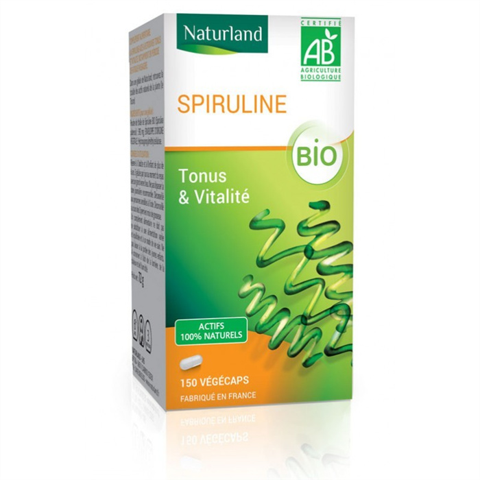 Naturland Vegecaps Spiruline, 75 capsules Naturland Vegecaps Spiruline, 75 capsules