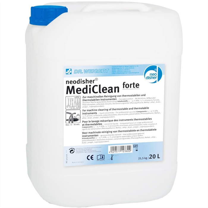 Neodisher Mediclean forte, 20 L canister Neodisher Mediclean forte, 20 L canister