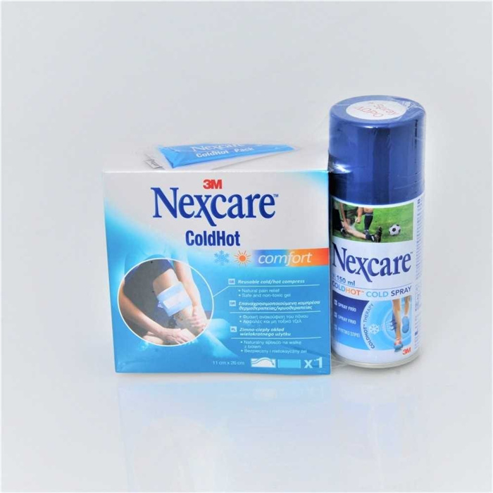 Nexcare Display Promo Pack 12 pièces : ColdHot Comfort + Spray D1571 Offert Nexcare Display Promo Pack 12 pièces : ColdHot Comfort + Spray D1571 Offert