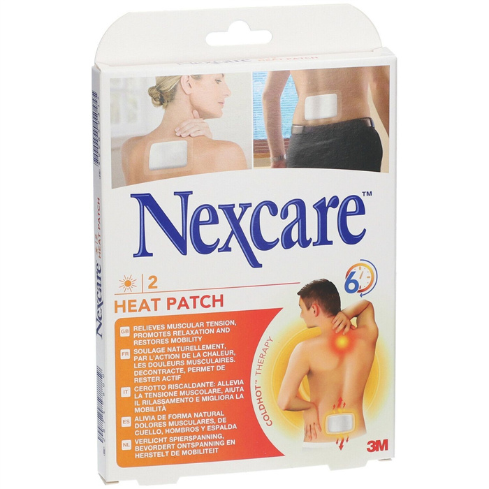 Nexcare Heating Patch, compresses chauffantes, 5 pièces Nexcare Heating Patch, compresses chauffantes, 5 pièces