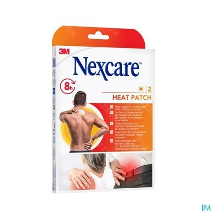 Nexcare Heating Patches, Pack of 2 pieces Nexcare Heating Patches, Pack of 2 pieces