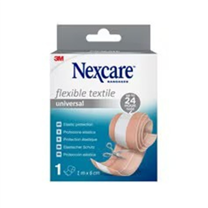 Nexcare Universal Flexible Textile Plaster, 1 m x 6 cm, 1/Pack Nexcare Universal Flexible Textile Plaster, 1 m x 6 cm, 1/Pack