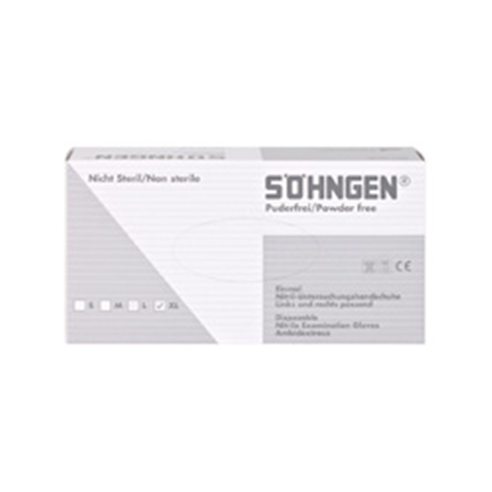 NITRIL SCHUTZHANDSCHUHE, BLAU, EXTRA-GROSS
PUDERFREI, 100 ST. NITRIL SCHUTZHANDSCHUHE, BLAU, EXTRA-GROSS
PUDERFREI, 100 ST.