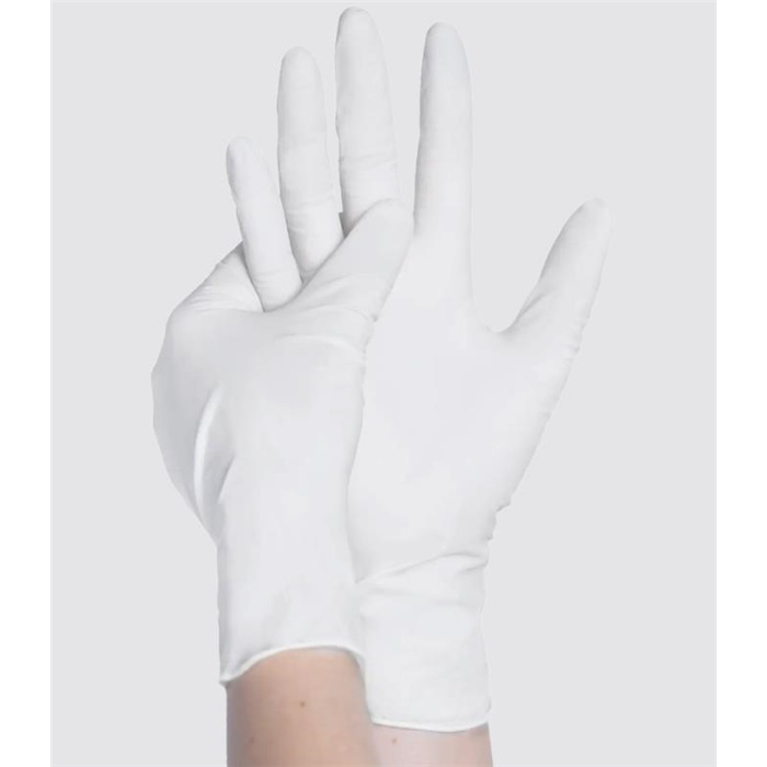 Nitrilhandschuhe, weiß, Größe L, puderfrei, Eco-Plus, 100 St. Nitrilhandschuhe, weiß, Größe L, puderfrei, Eco-Plus, 100 St.