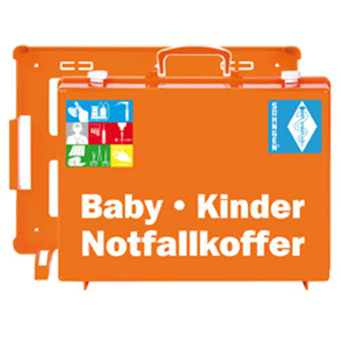 NOTFALLKOFFER BABY-KINDER MIT CD 
ORANGE NOTFALLKOFFER BABY-KINDER MIT CD 
ORANGE