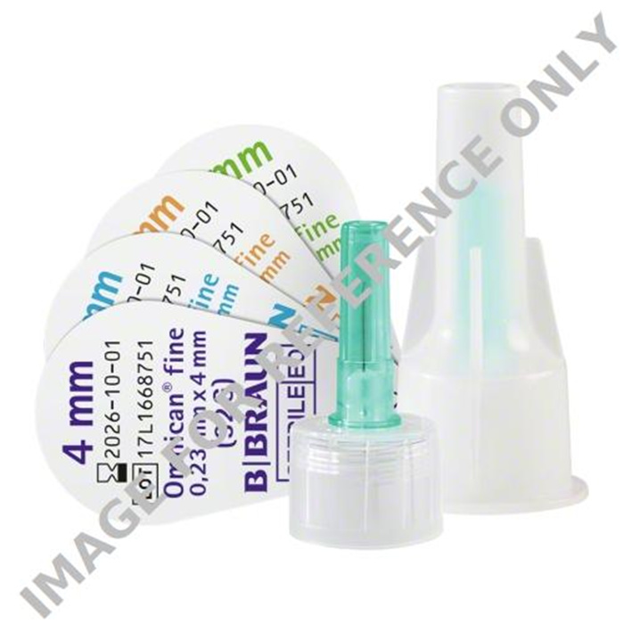 OMNICAN FINE 0.25 X 6 MM  PENKANUELE, 100 ST. OMNICAN FINE 0.25 X 6 MM  PENKANUELE, 100 ST.